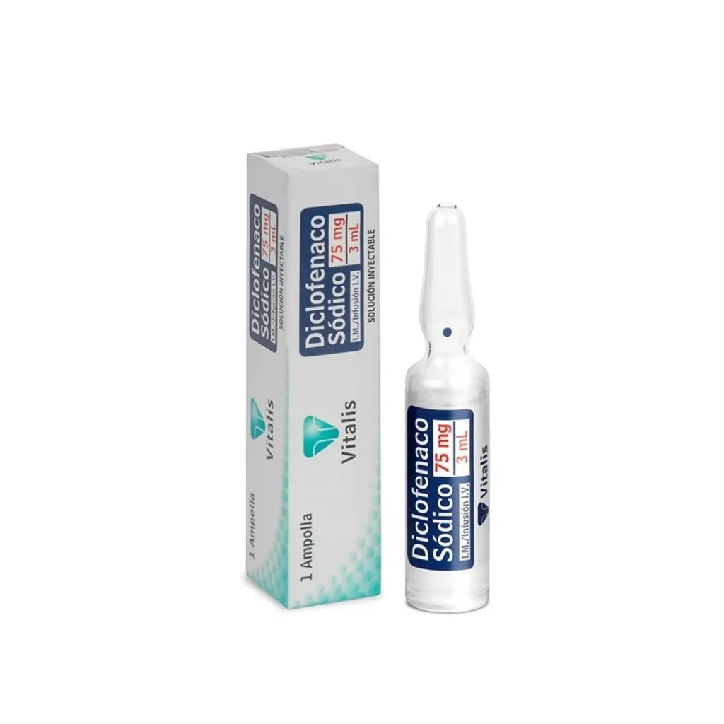 Xero Dolor - Diclofenaco 75mg antiinflamatorio para dolor e inflamación post-operatoria en Cartagena