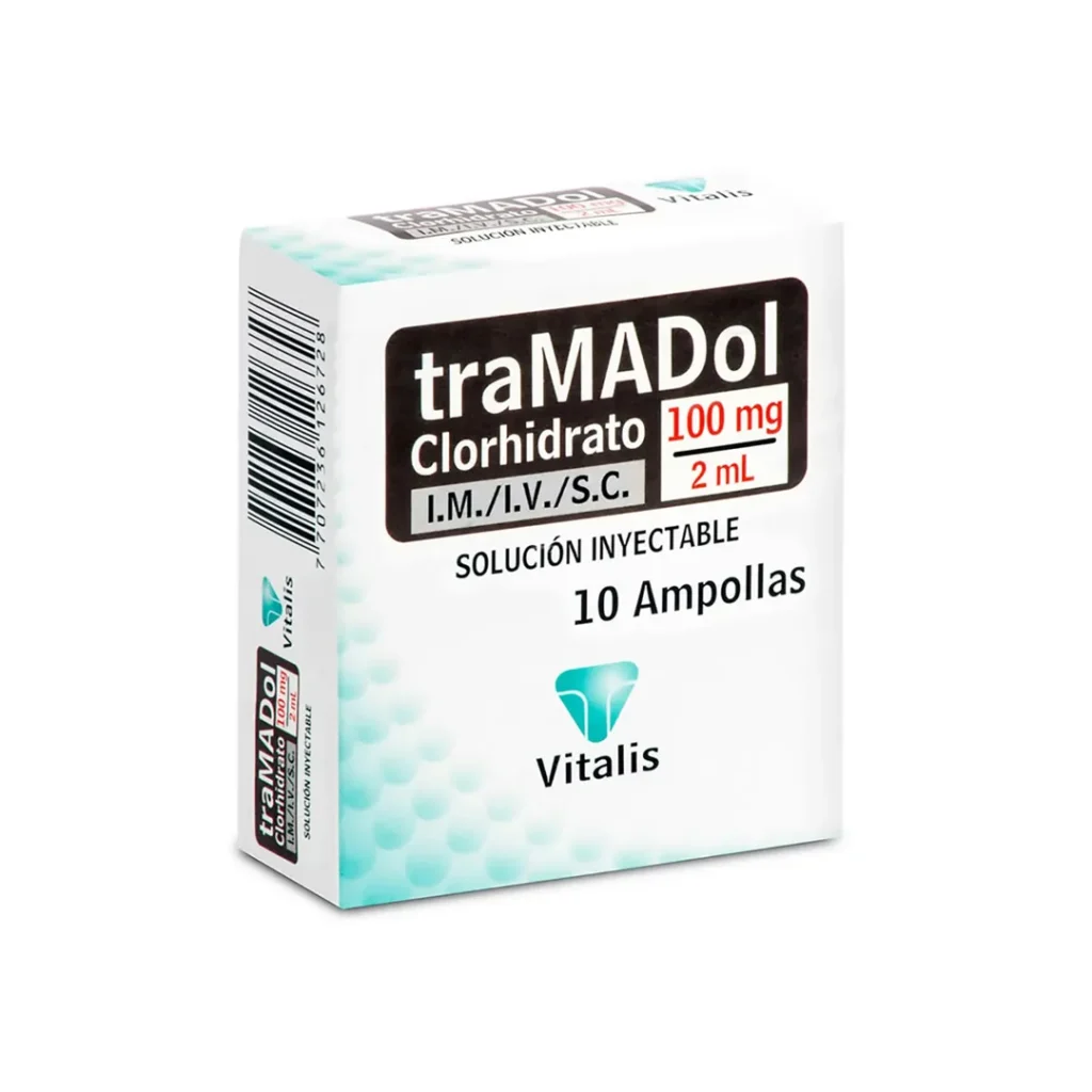 Xero Dolor - Tramadol 100mg analgésico para dolor post-quirúrgico severo en bomba de infusión Cartagena